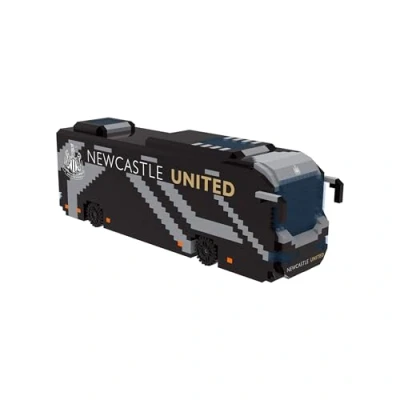 Image of FOCO Officially Licensed Newcastle United FC 3D BRXLZ Bricks Football Coach Toy Model