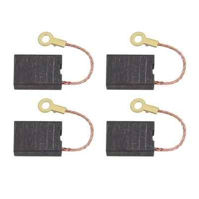 Image of YINETTECH 2 Pairs of Carbon Brushes with Autostop Electric Tool Angle Grinder Motor Compatible Parkside PWS 230 A1, 8x13x19mm