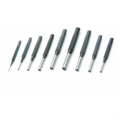 Image of Priory 135 S9 Parallel Pin Punches in Wallet Set 9 Piece