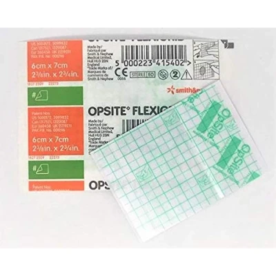 Image of Opsite Waterproof Film 6cm x7cm Pack of 5 Dressings
