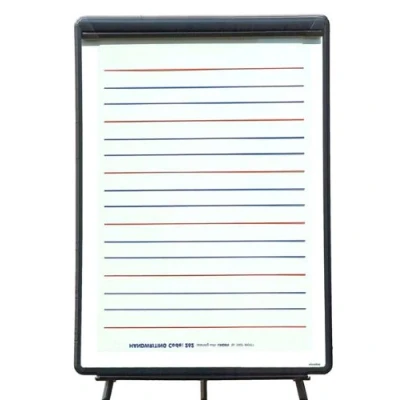 Image of HANDWRITING PRACTICE LINES Overlay (code 262b) Pack of 6 roll up plastic sheet pre pri...