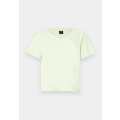 Image of G STAR OPEN V Relaxed Basic Tshirt, Women&#039;s, Size: Large, Bright pistache