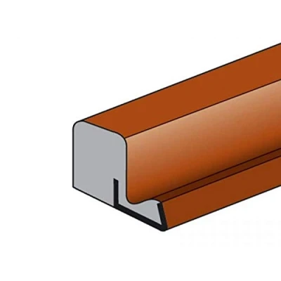 Image of Trend Aquamac 63 Style Weatherseal Strip, 25M, White, Suitable for Door Frame Rebate, AQ63/W/25