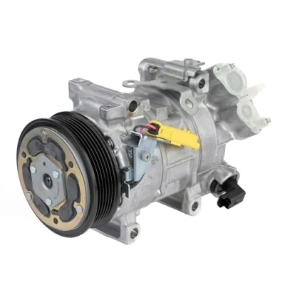 Image of 9834779480 AC Compressor DENSO DCP21033 5SEL12C 12V PAG 46 YF R1234yf, R134a with magnetic clutch
