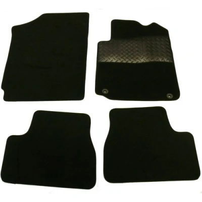 Image of Sakura WW0957 Carpet Floor Mat, Black Trim