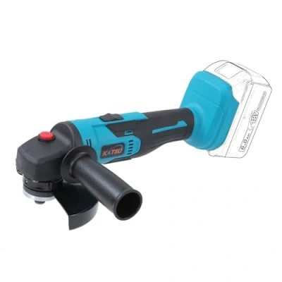 Image of KATSU FIT BAT 21V Cordless Angle Grinder 115mm 125mm Compact Size for Cutting Grinding Polishing and Sharpening, Batteries Not Included 102604