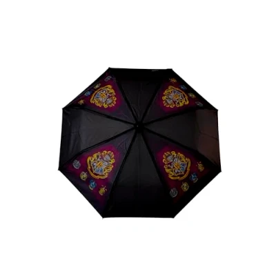 Image of CyP Brands Harry Potter Official Licensed Umbrella for Boys and Girls Black, Black/White