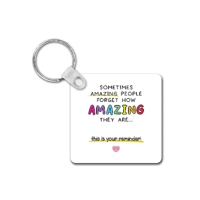 Image of Rib ticklerz Friendship Keyring Reminder You Are Amazing Thank Best Friend Bestie Colleague Appreciation Gifts Birthday Christmas Present Co worker SKR97