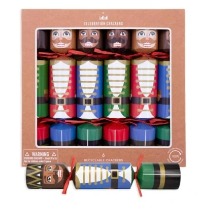 Image of Celebration Crackers Kraft Tray FSC Mix Eco Christmas of 6 x 12 inch The Nutcracker