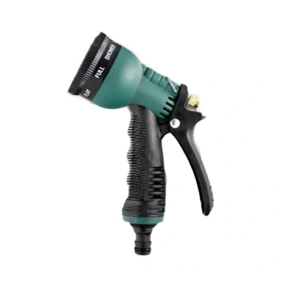 Image of Dunnet Tools 8 Pattern Garden Hose Pipe Spray Gun Durable ABS Plastic Multifunction Ergonomic Anti Slip Hosepipe Nozzle For Gardening And Car Cleaning