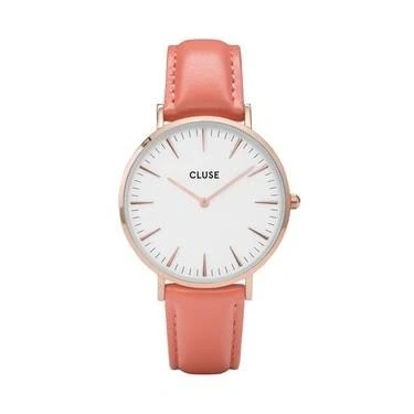 Image of CLUSE La Bohème Rose Gold &amp; Flamingo Watch