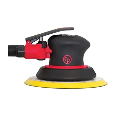 Image of Chicago Pneumatic CP7215E 6&quot;(150mm) Orbital Sander Power : 0.28 hp(210 W) 12000 RPM 1.74 lbs Mass(0.79 kg), Red