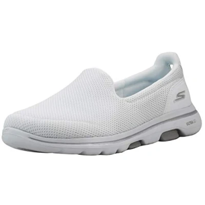 Image of Skechers Women&#039;s GO Walk 5 15901 Sneaker, White, 4 UK