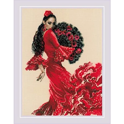Image of RIOLIS Cross Stitch Kit 1740 Dancer