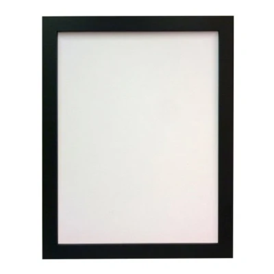 Image of Frames By Post 25mm wide H7 Black Picture Photo Frame 50 x70cm (Plastic Glass)