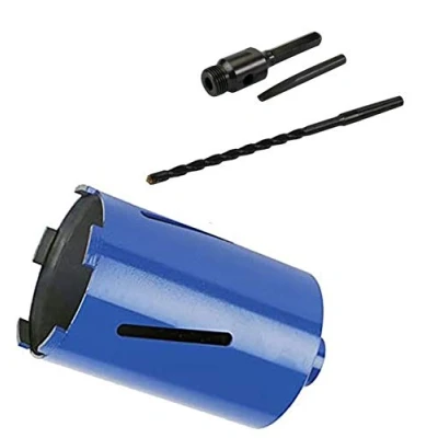 Image of Tooltime 107mm x 150mm Diamond Core Drill + 100mm Hex Arbor Pilot