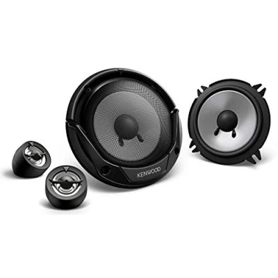 Image of JVC Kenwood KFC E130P 130 mm 2 Way Component System with Low Tone Cone (250 Watt Peak Power)