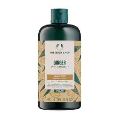 Image of The Body Shop Ginger Anti Dandruff Shampoo, Green, Honey, 400 ml