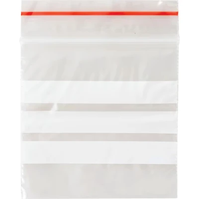 Image of Avon 2.1/4&quot;X2.1/4&quot; Write on Grip Seal Bags, Pk 1000