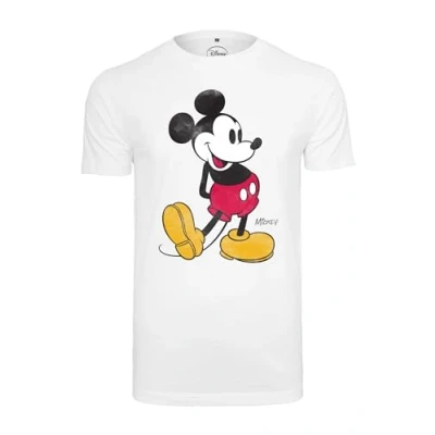 Image of Mister Tee Mickey Mouse Print Tshirt, Men&#039;s, Size: 3XL, White