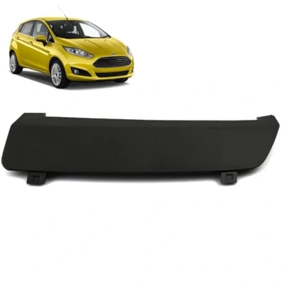 Image of ROBUST Rear Bumper Tow Towing Eye Hook Cover Cap Black for Ford Fiesta Mk7 1531833 8A6117K922AB 2008 2016