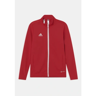 Image of adidas Performance Entrada Track Unisex Training jacket for kids, Size: 7 8y, Red