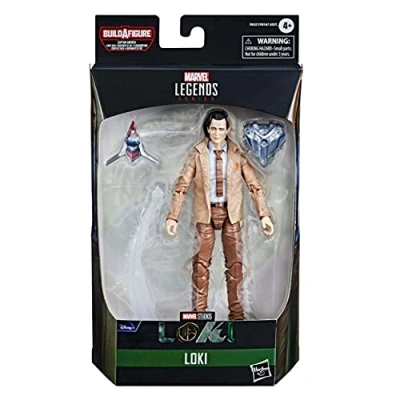 Image of Marvel Hasbro Avengers Legends Series 15 cm Action Figure Toy Loki, Premium Design And 4 Build a Pieces, For Kids Age Up multicolor