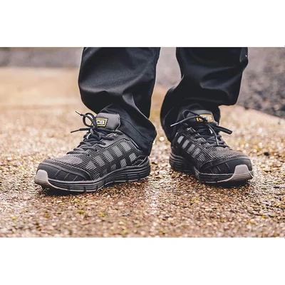Image of JCB Cagelow Black Trainer UK 6 EU 39