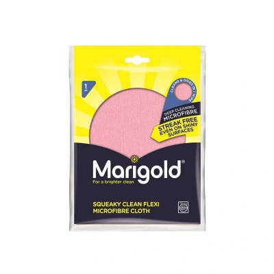 Image of Marigold Squeaky Clean Microfibre Cloth Flexi (Pack of 4)