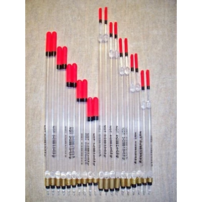 Image of ngt Set of 20 Loaded Crystal Waggler Floats