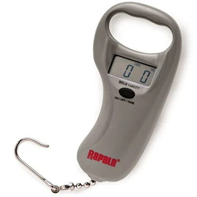 Image of Rapala Sportsman&#039;s Digital Scale, 25 kg Capacity, Grey