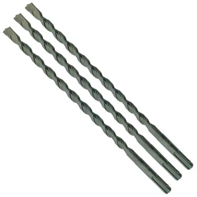Image of 3 x SabreCut SDSA10_3 10mm 160mm PGM Approved SDS Plus Drill Bits for Stone Concrete Brick