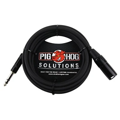 Image of Pig Hog PX TMXM15 1/4&quot; TRS to XLR Balance Adaptor Cable, 15 Feet