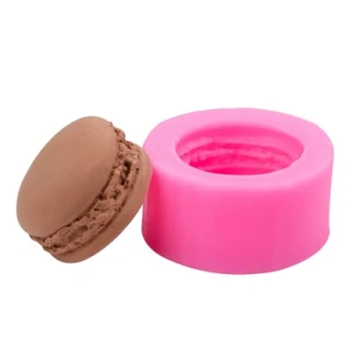 Image of NIXNUT Fondant Cake Chocolate Mould Silicone Cookie Candy Baking DIY Kitchen Tool Party Decorating Macaron Shape
