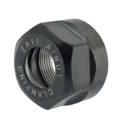 Image of sourcing map a13022200ux0017 CNC Collet Chuck Repair Parts High Speed ER11 Clamping Hex Nuts