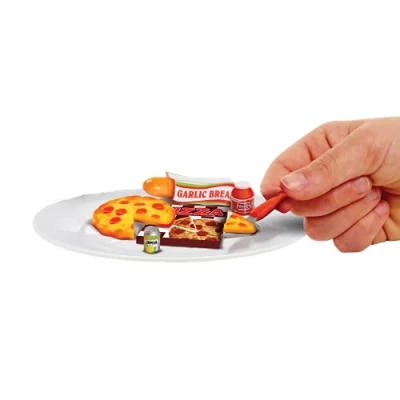 Image of JP Totally Tiny TTA01000 Flair Fun with Food Sets Assortment, Multicolour