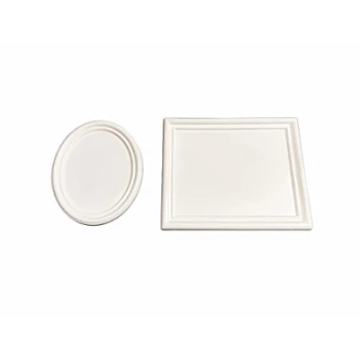 Image of Proops Dolls House Picture Frame, Pack of 2 (Oval &amp; Rectangular), 1/12th Scale. White (A1007A) Free UK Postage