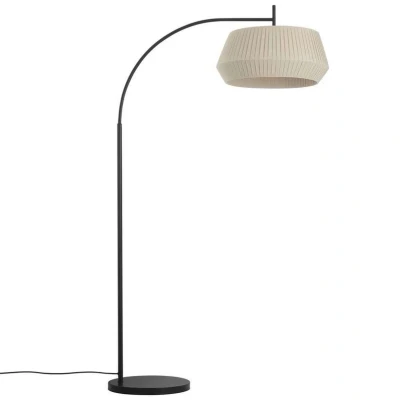 Image of Nordlux Dicte Floor Lamp Light in Beige Modern Lighting Homeware Interior Decor Living Room Office Bedroom E27, 60 Watts, IP20 103.5 x 53 180 cm; 2.3 Kilograms