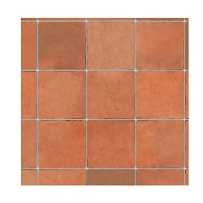 Image of Melody Jane Dolls House Terracotta Effect Large Tiles Card Sheet Flooring1:12 Scale