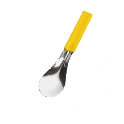 Image of Paderno World Cuisine Stainless Steel Gelato Spade, Yellow