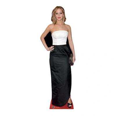Image of Star Cutouts Ltd Jennifer Lawrence 171cm Lifesize Cardboard Cutout, Multicolor, Regular