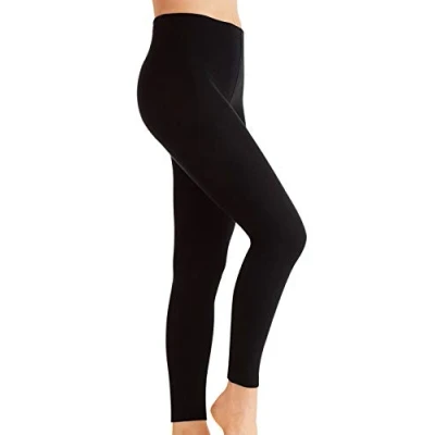 Image of Ladies Women&#039;s Winter Warming Fleece Lined Thick Thermal Footless Tights S XL (L/XL)