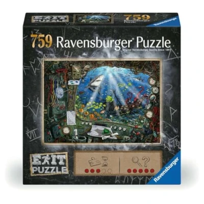 Image of Ravensburger 19953 Im U Boot 759 Teile Exit Puzzle Jigsaw
