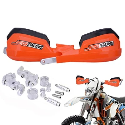 Image of Handguards Motorcycle Hand Guards Universal For 7/8&quot; And 1 1/8&quot; Handlebar Dirt Bike Motocross Enduro Supermoto(Orange)