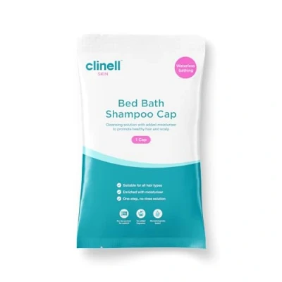 Image of Carell Shampoo Cap Pack of 24 Rinse Free &amp; Suitable for All Hair Types Cap, Use at Festivals or During Travelling, Dermatologically Tested