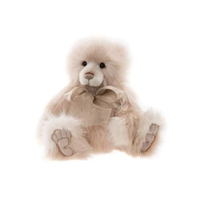 Image of Charlie Bears Donna 2021 Plumo Teddy Bear (Limited Edition 3000 Pieces) Collectible Cuddly Soft Gift 17.5&quot;