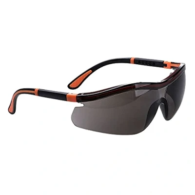 Image of Portwest Neon Safety Spectacles Smoke