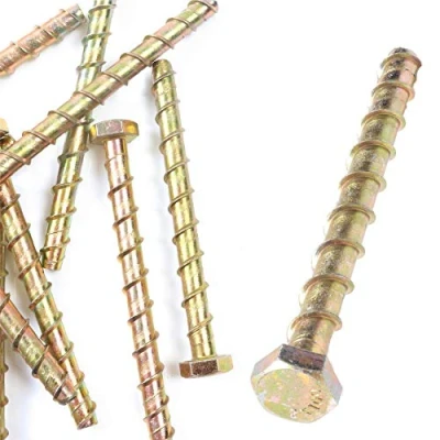 Image of 25x Self Tapping Anchor Bolts M8 x 100mm Concrete/Masonry Screws
