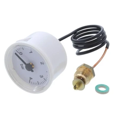 Image of Ferroli 39806330 Pressure Gauge and Washer