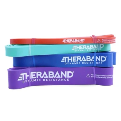 Image of Theraband Set of 4 (15 50 lbs), Multi